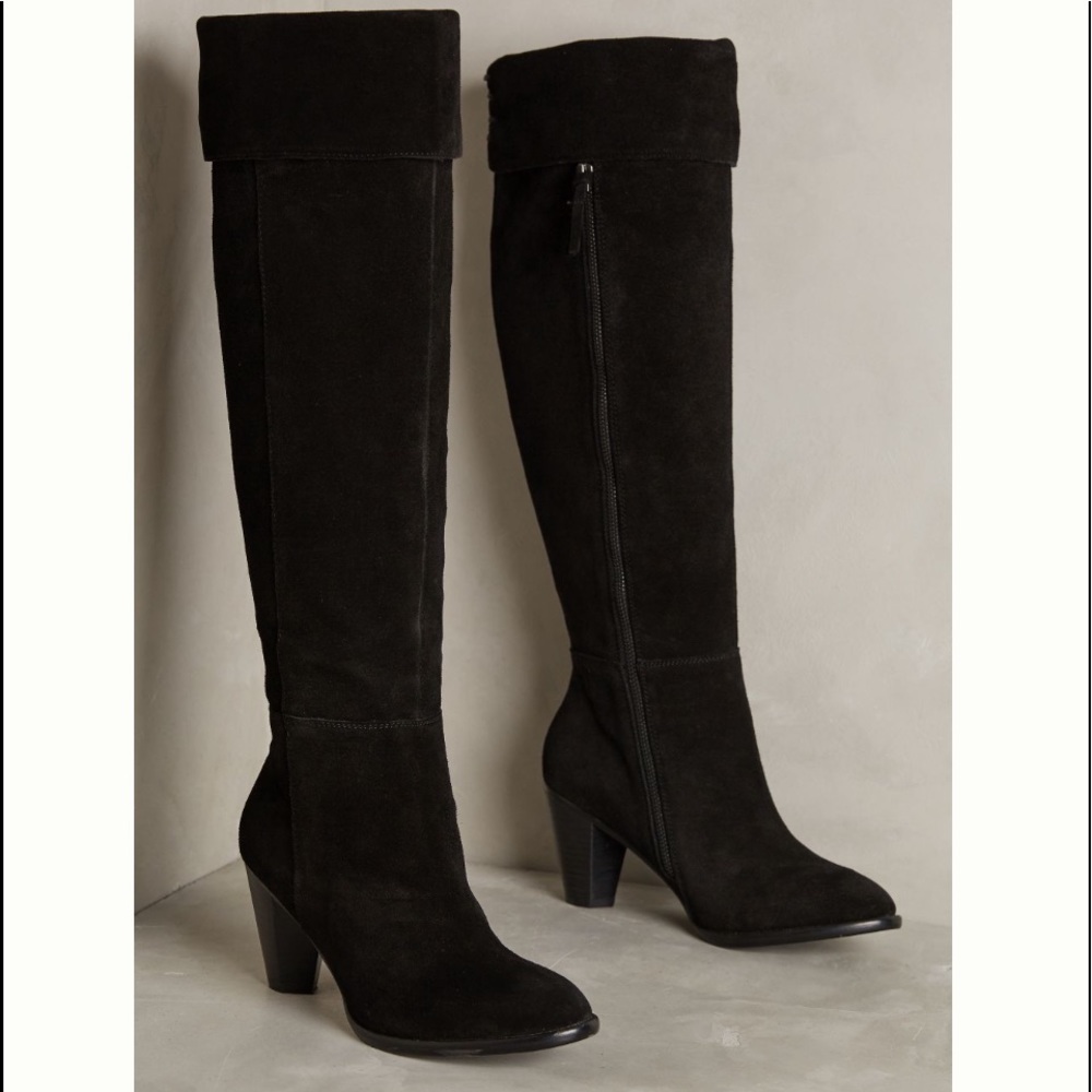 New Anthropologie Suede Boots